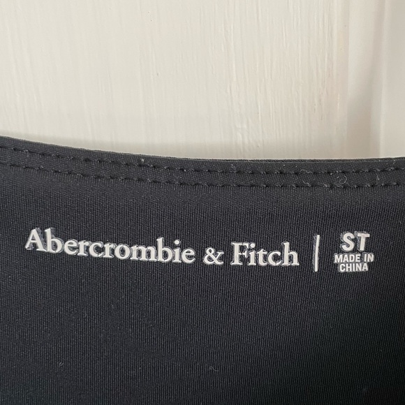 Abercrombie & Fitch Traveler Mini Dress in Black Onyx. Small TALL. - Picture 12 of 14